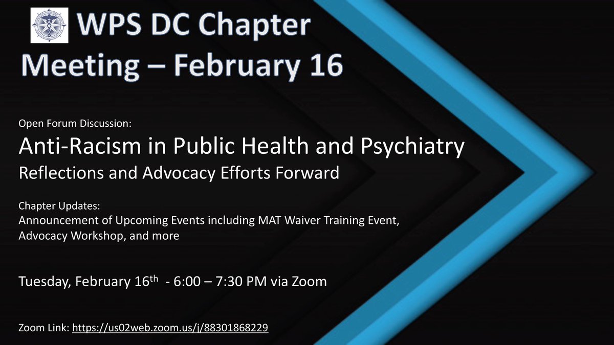 Washington Psychiatric Society tweet media