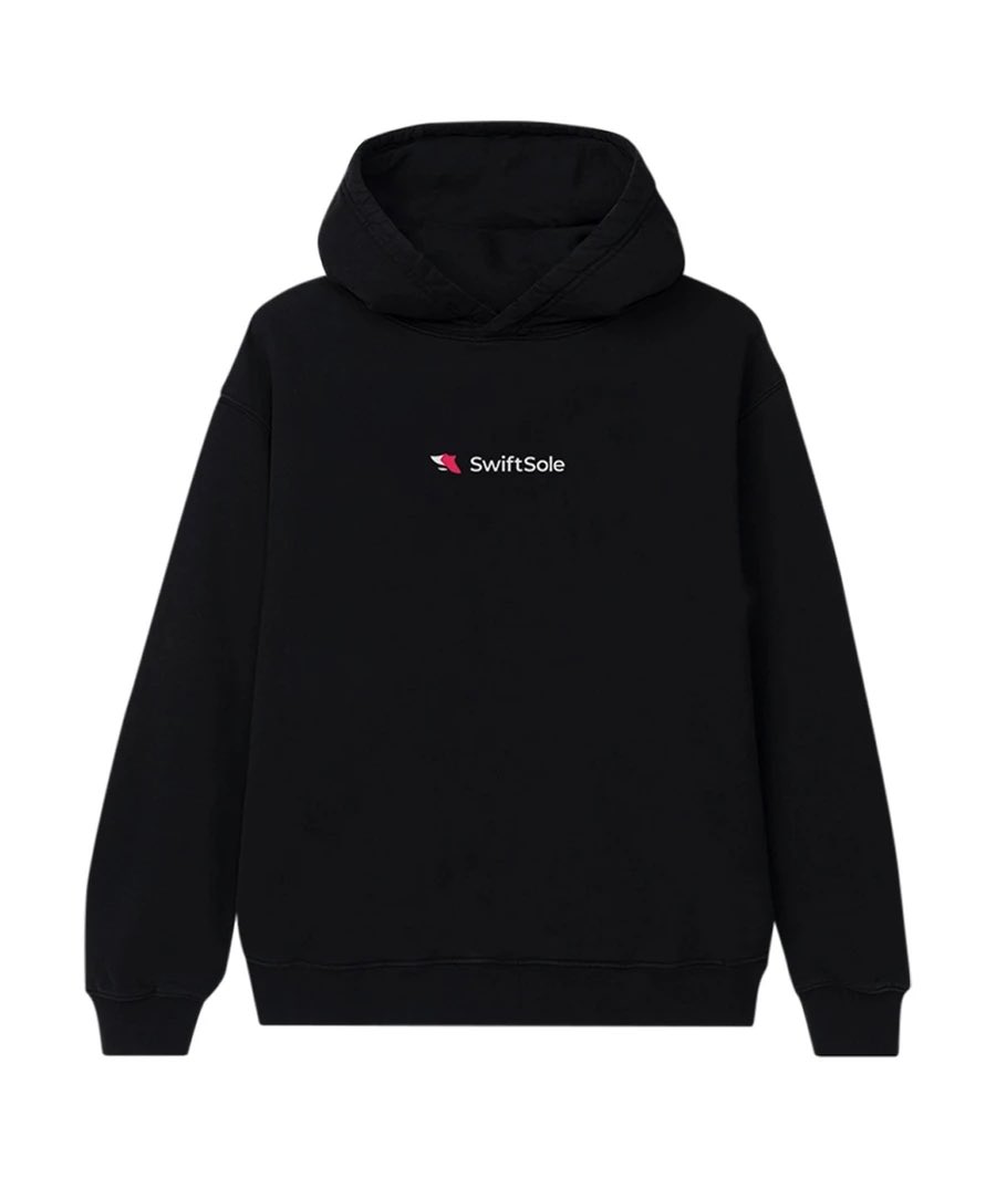 FREE SwiftSole Hoodie Giveaway! 🚨 Prize: -1x SwiftSole Sweatshirt (pictured below) RULES TO ENTER: -Follow @notpayresale -RETWEET this tweet🔁 -TAG a FRIEND! 😁 ENDS IN 5 days! GOOD LUCK! 🙏