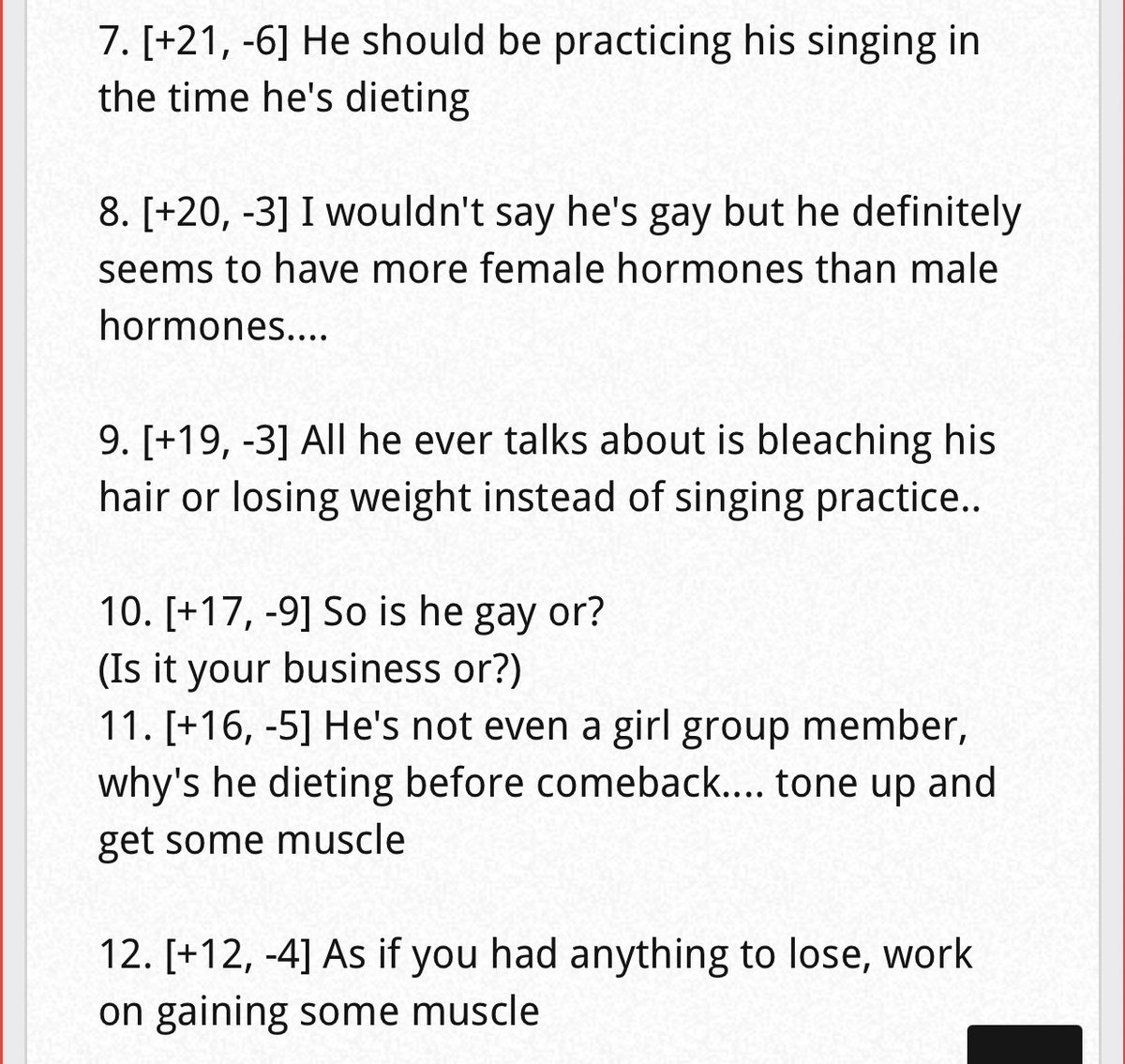 Early in his career people already started whole discussions about how he looks... People went as far as to call it controversies. For the rest of his career ppl would speculate about his appearance and sexuality.