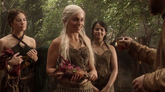 Season 1 episode 7I will say it again, Khal Drogo is one of the best characters in this show