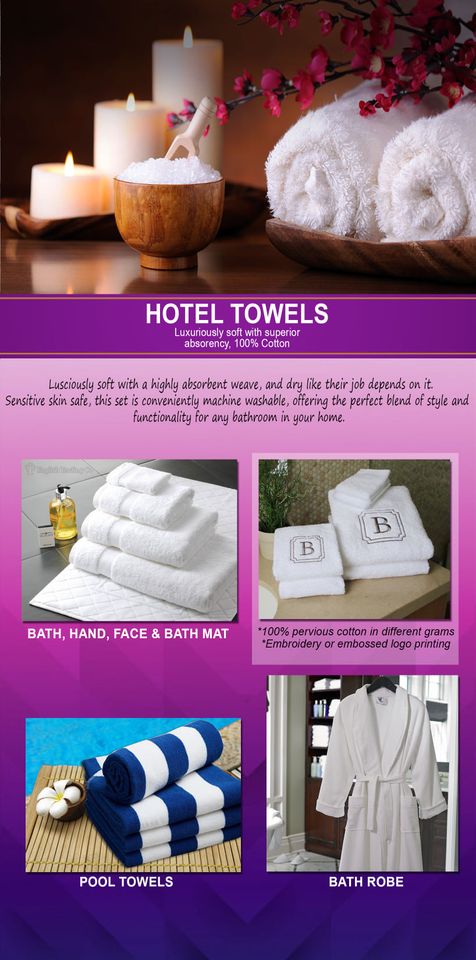 Enjoy a Hotel Towel Set in Your Home