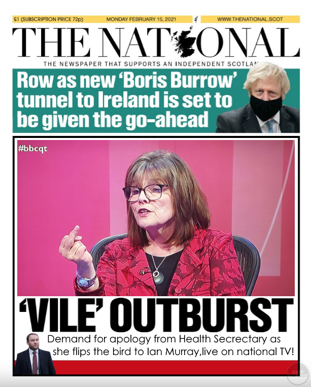 graeme_from_IT's tweet photo. @ScotNational THIS is what you should have lead with LAST WEEK!!! 
#ResignSturgeon #ResignFreeman https://t.co/4xCUzvxehS