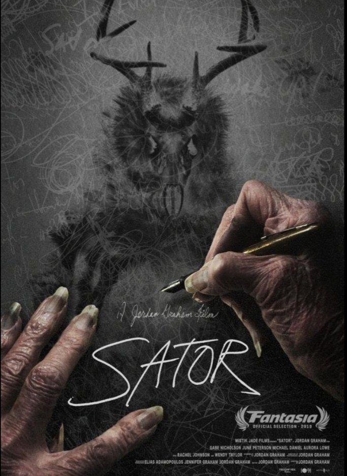 fervargasIII's tweet photo. Se agradecen pelis como #Sator (2020) Inquietante historia donde #JordanGraham produce, dirige, escribe, se encarga de la música, edición y fotografía. Críptica, minimalista, perturbadora va de menos a más dejándome muy satisfecho. No puedo reconendarla a todo público https://t.co/LWeqEk9cvT