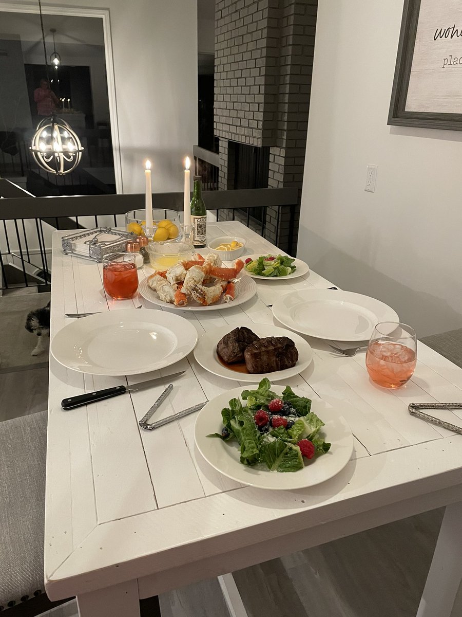 Dinner for my husband 🥰 #valentinesday2021
