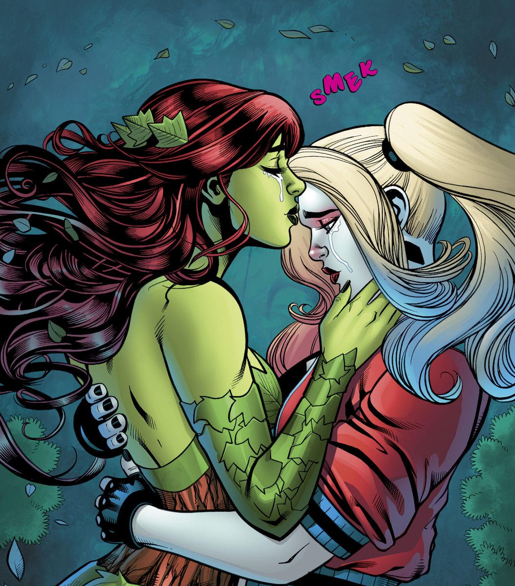 Harley Quinn and Poison Ivy.