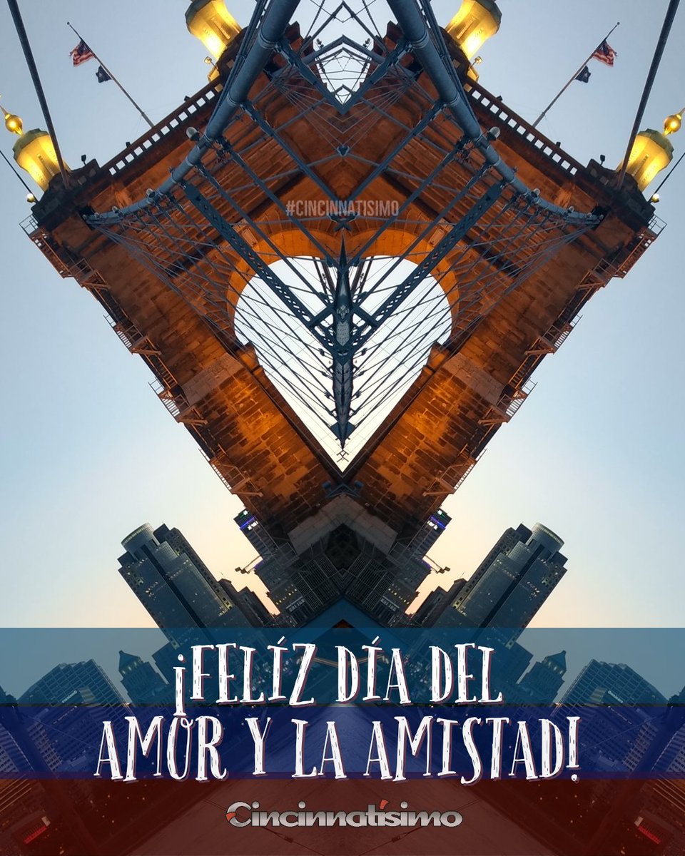 cincinnatisimo's tweet image. ¡Feliz día del amor y la amistad!