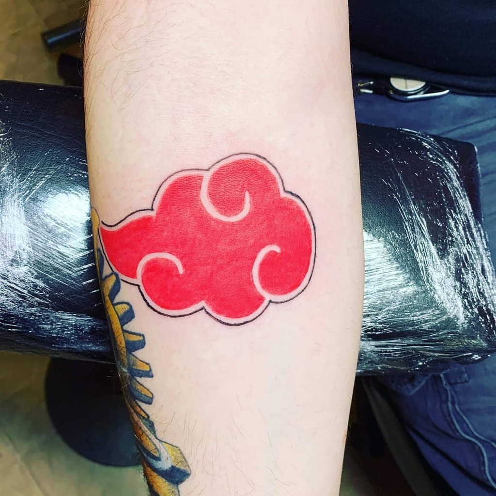 Akatsuki tattoo  Cloud tattoo, Tattoos, Naruto tattoo