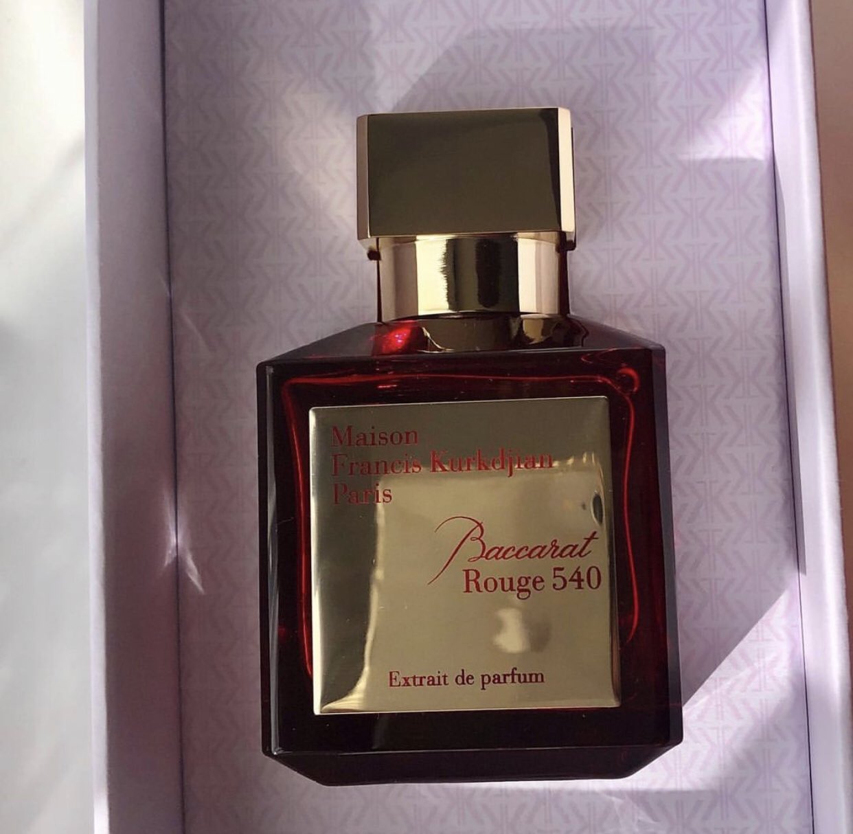 Maison francis kurkdjian baccarat rouge 540 extrait yorum sale