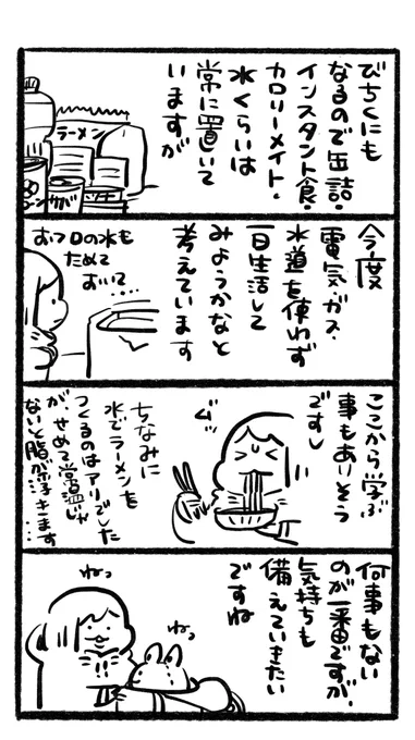 229日目 たまには備えのための日というのを自分で作るのもありかもしれませんね。 