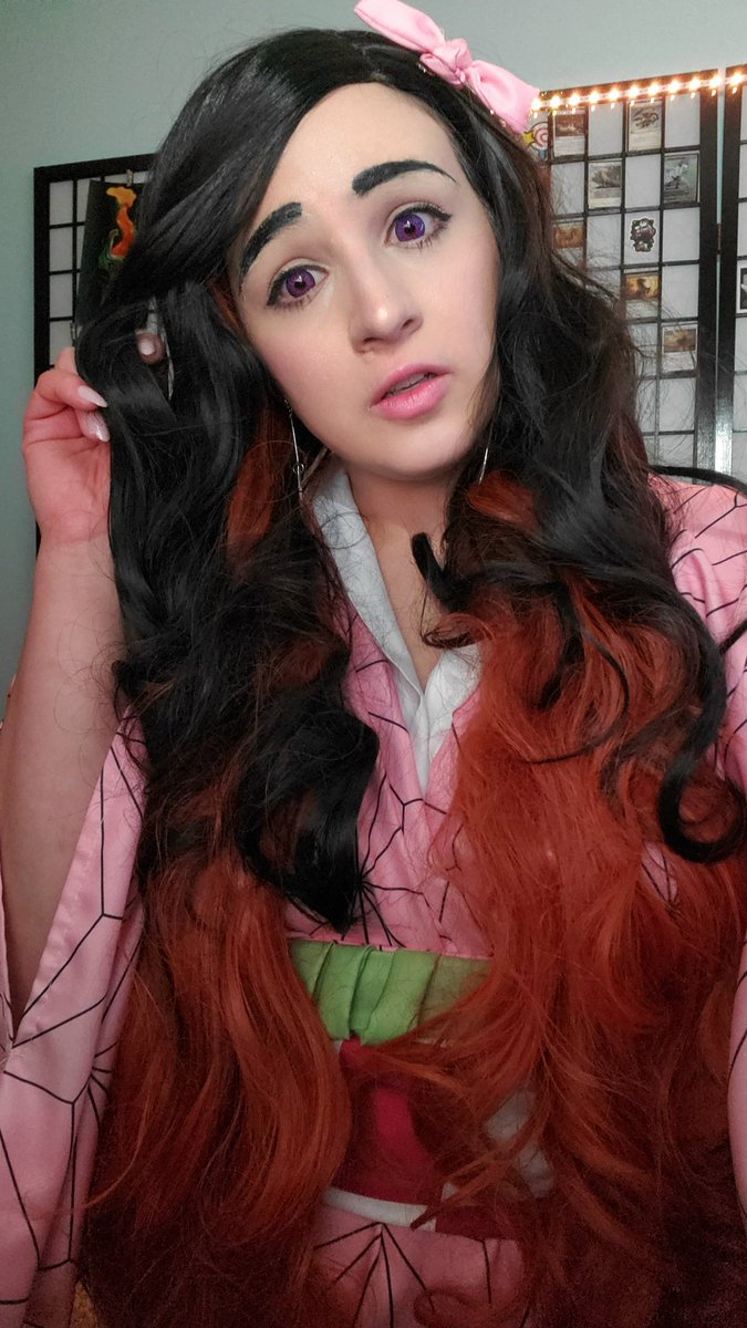 Holy Bamboo Batman!
Last nights stream was amazing. Everyone was so encouraging and supportive, thank you for the love with my Nezuko Kamado Cosplay! 
#cosplay #stream #cosplaying #nezuko #TwitchStreamers #smallstreamer #twitchaffiliate #HappyValentinesDay2021 #HappyValentinesDay