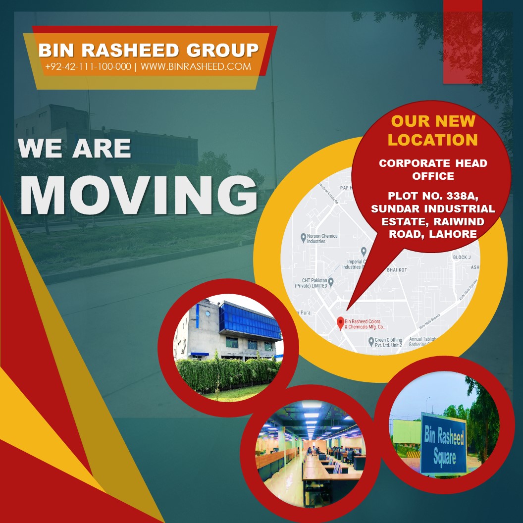 binrasheedgroup's tweet photo. BinRasheed corporate office is moving to new location.
Our new location is:
338-A, BinRasheed Square, Sunder Industrial Estate, Lahore, Pakistan
#BinrasheedGroup #Binrasheed #BRCC #BRI #BRS #B2B #BRN #PCC https://t.co/V9TRm3lAjh