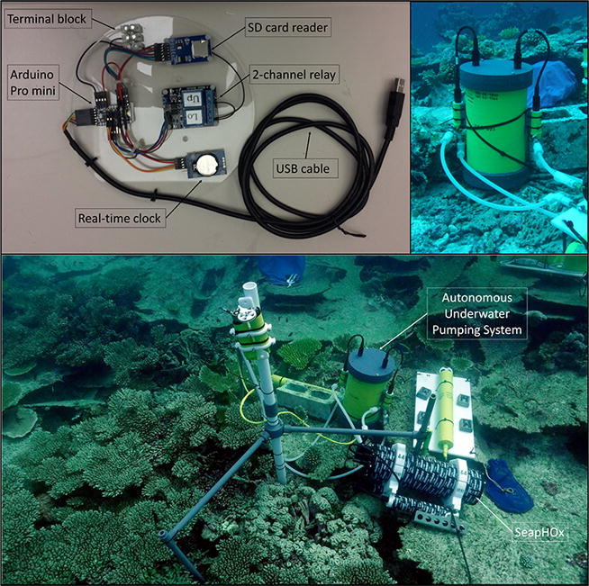 HardwareX1's tweet photo. .@DMooch1 et al. from @StanfordEarth published the "Autonomous underwater pumping system" that can be fabricated with off-the-shelf parts and used to pump water into discrete and flow-through sensor systems. #AutonomousUnderwaterPumpingSystem #AutoPump https://t.co/9e4Do59jCn https://t.co/Lf5feO9znR
