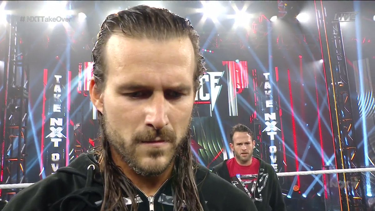 We have no words. #NXTTakeOver @AdamColePro @roderickstrong