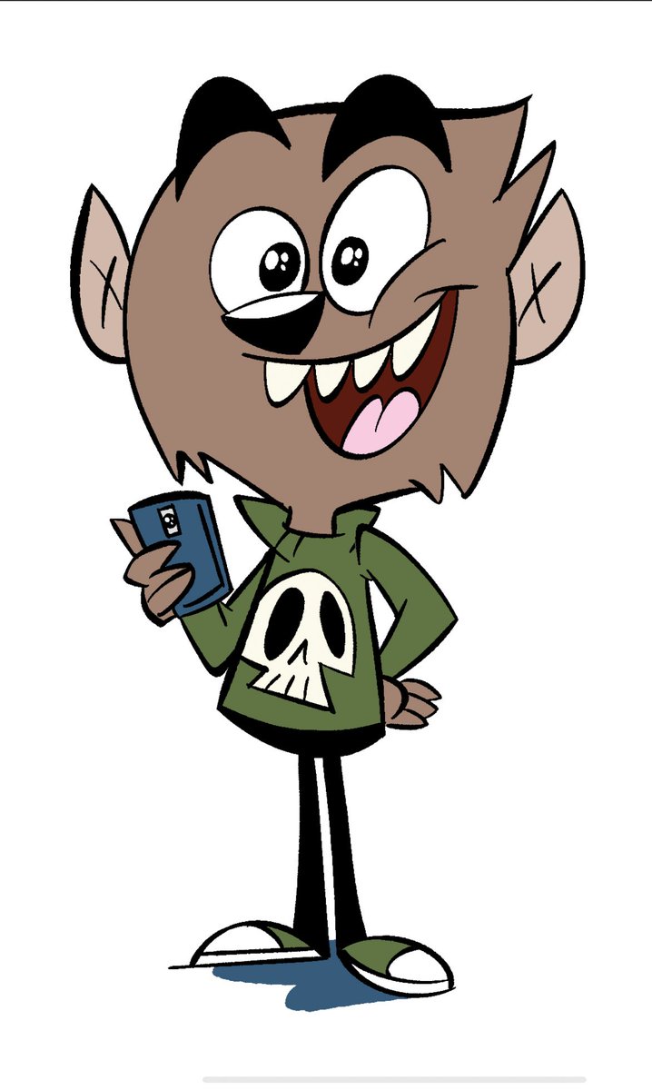 Scaredemy's tweet photo. Cleaned up my Wolfric design, pretty happy with this one. 
#webcomics #characterdesign #Scaredemy https://t.co/zsoCwgwzaN