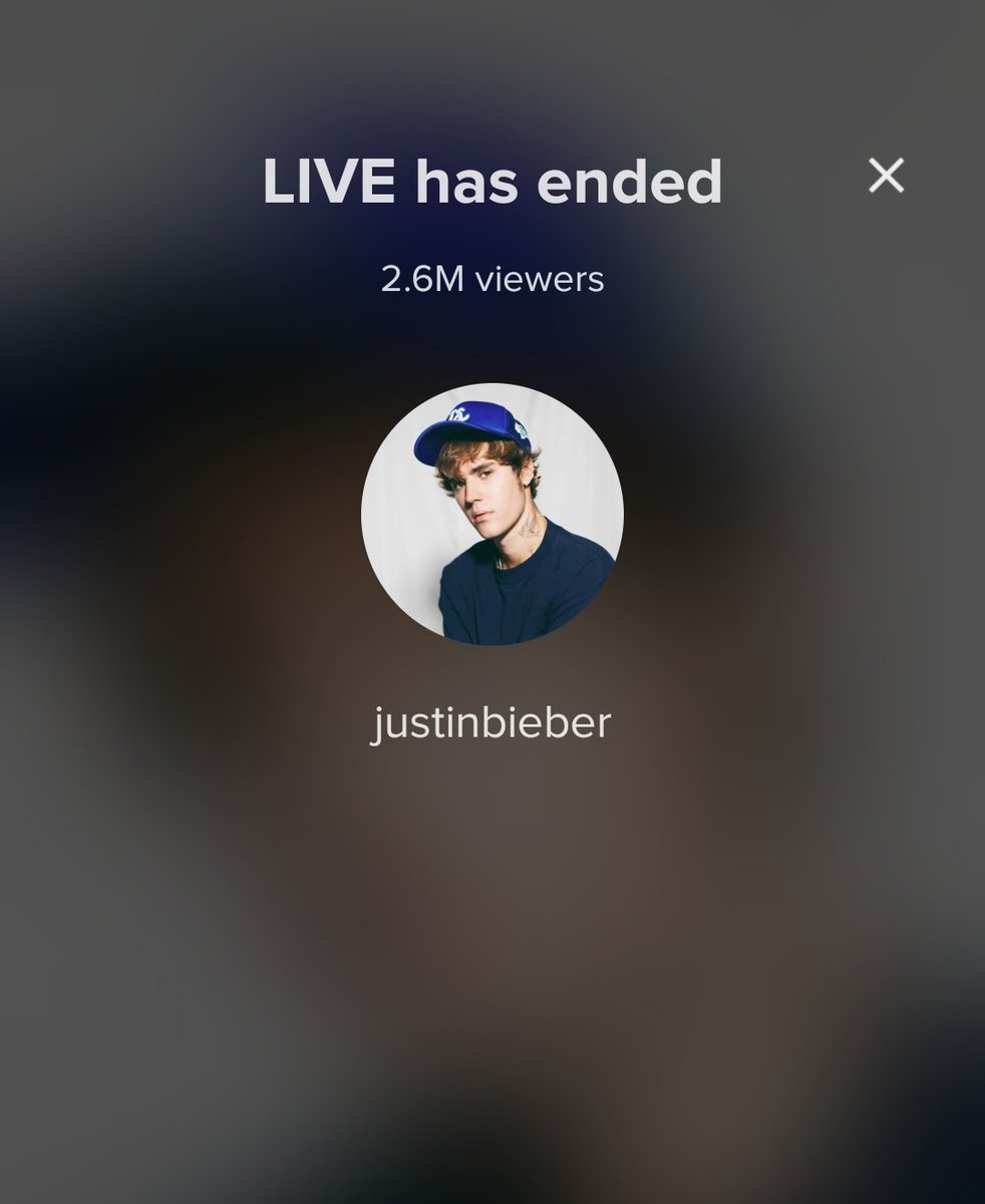 yourbiebernews's tweet image. Justin Bieber’s “Journals Live” has ended with 2.6 million viewers!