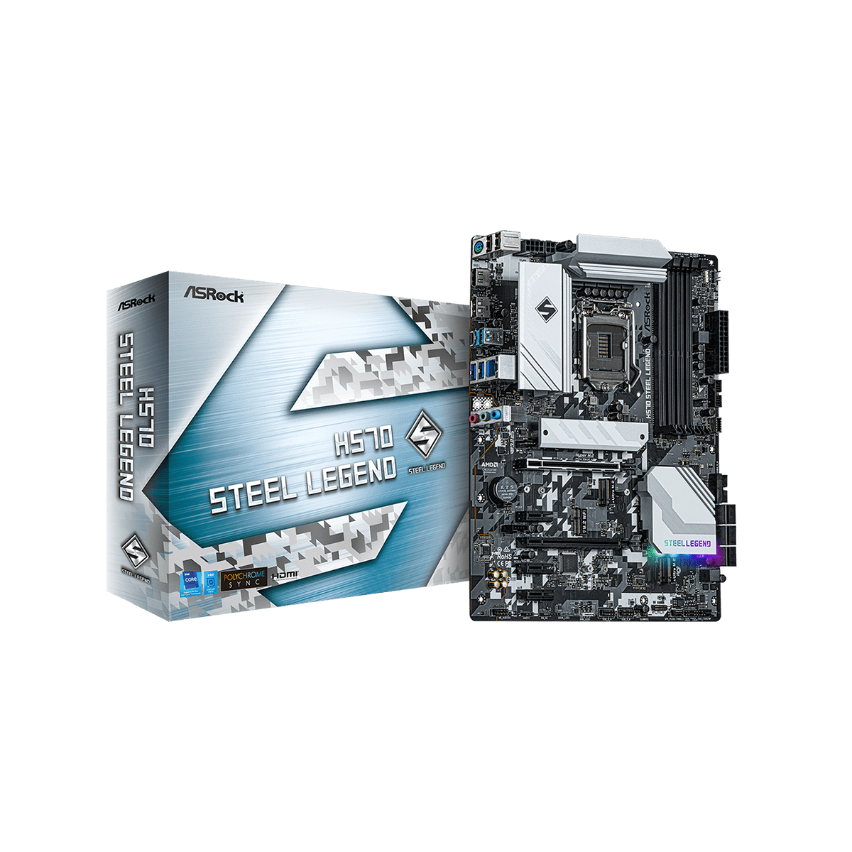cfd_sales_inc's tweet photo. 【新製品情報⑨】
ASRock LGA 1200 Intel H570
ATX マザーボードを発売

【型番】H570 Steel Legend

■店頭想定売価：未定
■発売予定：未定

詳しくは⬇️
https://t.co/mW1dte3mh6

#ASRock
#H570
#マザーボード
#CFD販売 https://t.co/hABiWhGo4C