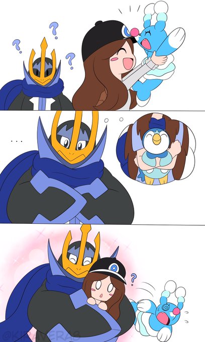he's too big to be held now so....

Po used "Uno-Reverse Card!" 