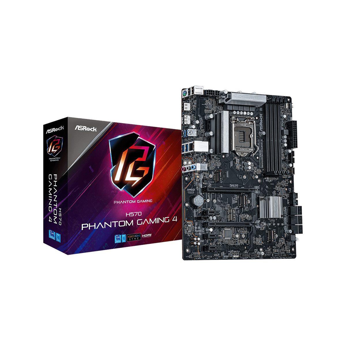 cfd_sales_inc's tweet photo. 【新製品情報⑩】
ASRock LGA 1200 Intel H570
ATX マザーボードを発売

【型番】H570 Phantom Gaming 4

■店頭想定売価：￥14,800前後(税別)
■発売予定：2021年3月5日

詳しくは⬇️
https://t.co/rSkc9tOYDF

#ASRock
#H570
#マザーボード
#CFD販売 https://t.co/6BKXTCqCJj