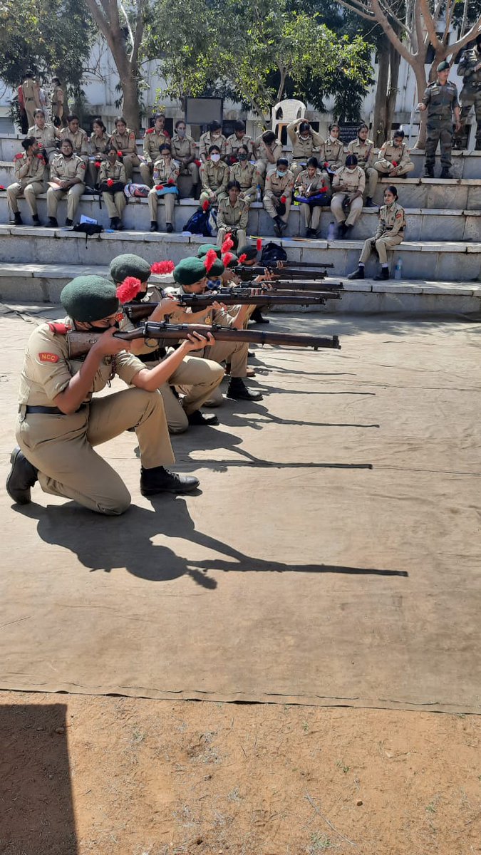 HQ_DG_NCC's tweet photo. #NationalCadetCorps 
CATC was conducted by 14 KARNATAKA BN NCC Mysore, from 09 Feb to 13 Feb 21. It covered Map reading, Drill, Field Craft, Weapon Training and concluded with a colourful cultural programme with Prize distribution for the deserving Cadets.
@SpokespersonMoD https://t.co/gbtC9s89zN