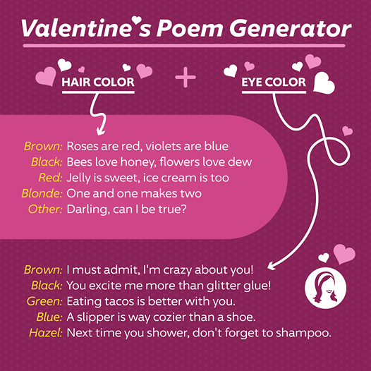 ProgressiveGet's tweet image. #HappyValentinesDay, sweethearts! 💙  How does your poem go? ​
1-866-867-1995 progressiveauto.agency #ValentinesDay