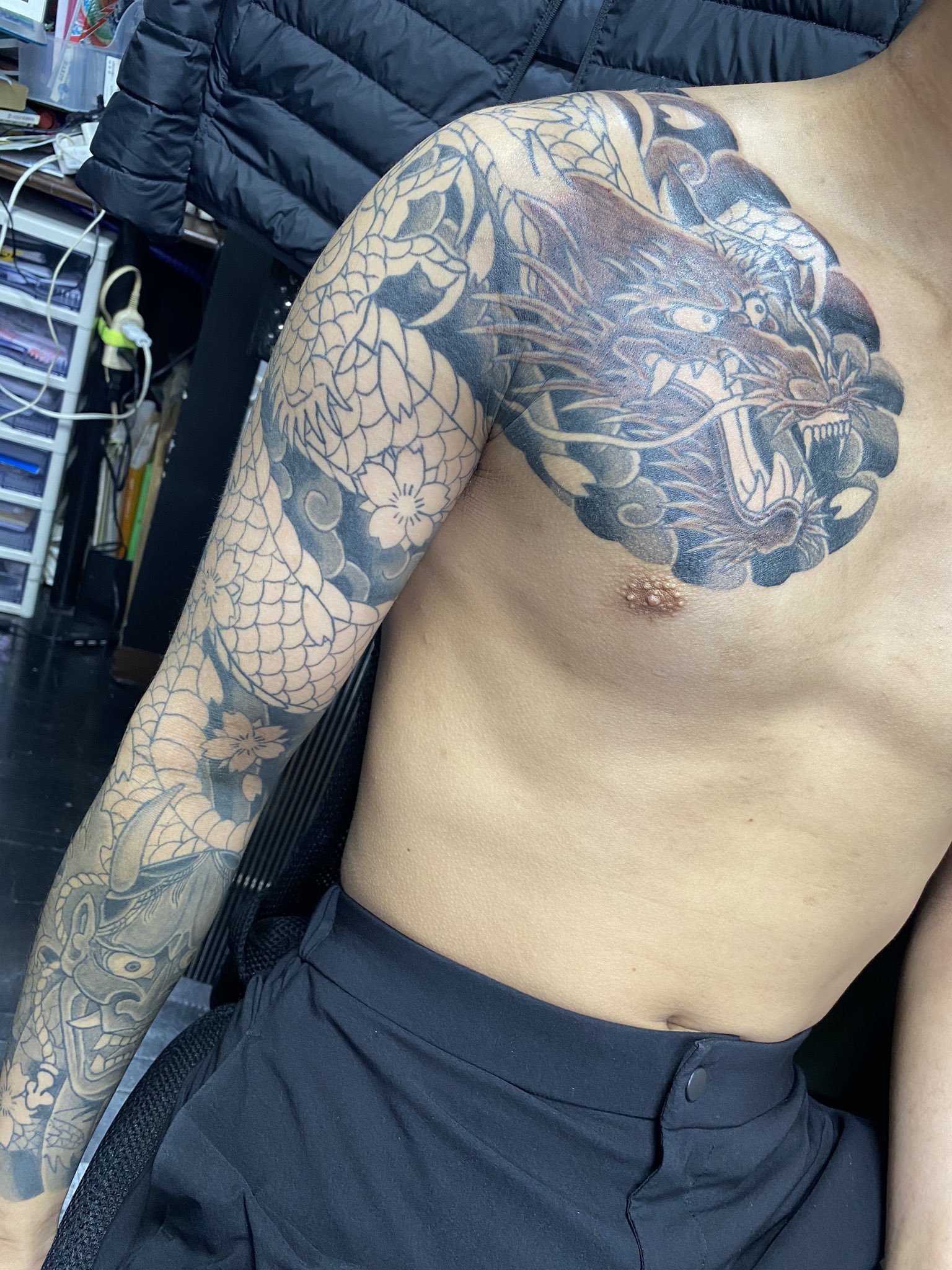 RYOJI Hyper Dragon tattoo ハイパードラゴン タトゥー on X