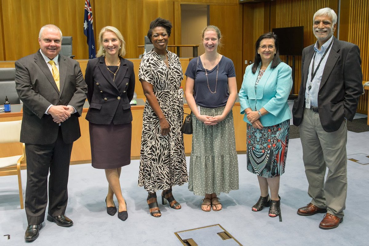 UNSW's tweet photo. The Hon Greg Hunt MP (@GregHuntMP), Minister for Health and Aged Care, Stirling Griff (@Stirling_G), Senator for South Australia, and other VIP guests attended the launch of the new 'YourIVFSuccess' website this morning at Parliament House, Canberra. https://t.co/6gG3yaa7ys