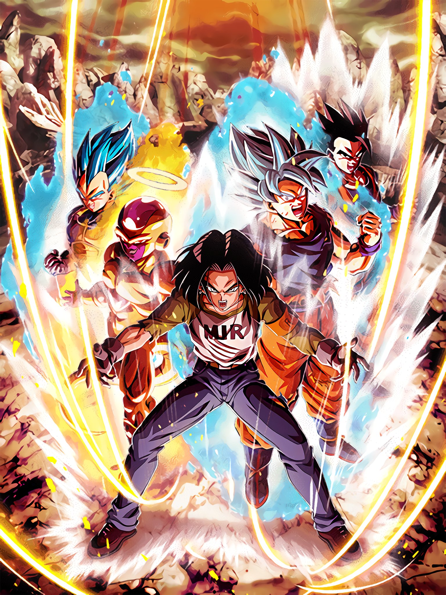 Hydros New Int 17 Universe 7 Lr Art Dokkanbattle Universe 7 S All Out War Android 17 Universe 7 Hd Version ドッカンバトル ユニバース7のオールアウトウォー 人造人間17号 ユニバース7 T Co 2nhstlznau