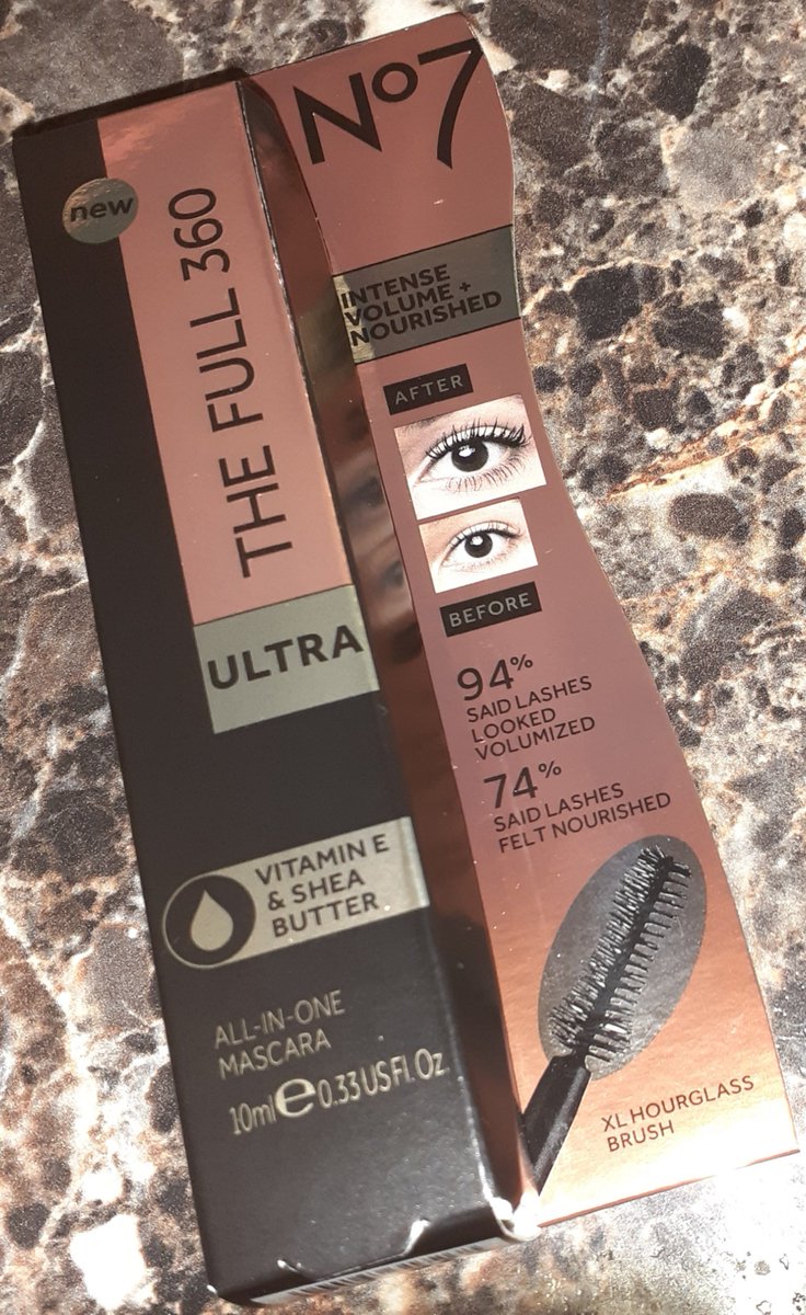 Thank you <a href="/bzzagent/">BzzAgent</a> for this No7 Full 360 All in one mascara in color Black Brown #bzzagent #reviews #no7mascara #target