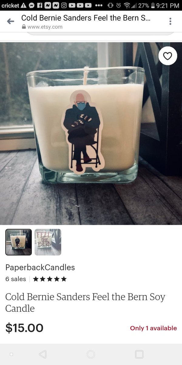 leslie_gatlin's tweet photo. I know one of you guys wants to #bernoneforbernie ! Please check out my daughter's Etsy store and/or R/T! Teaser for possible upcoming candles? Golden Girls. 👵😏😻
https://t.co/43rRY68cZt https://t.co/D0UtLGtX8w