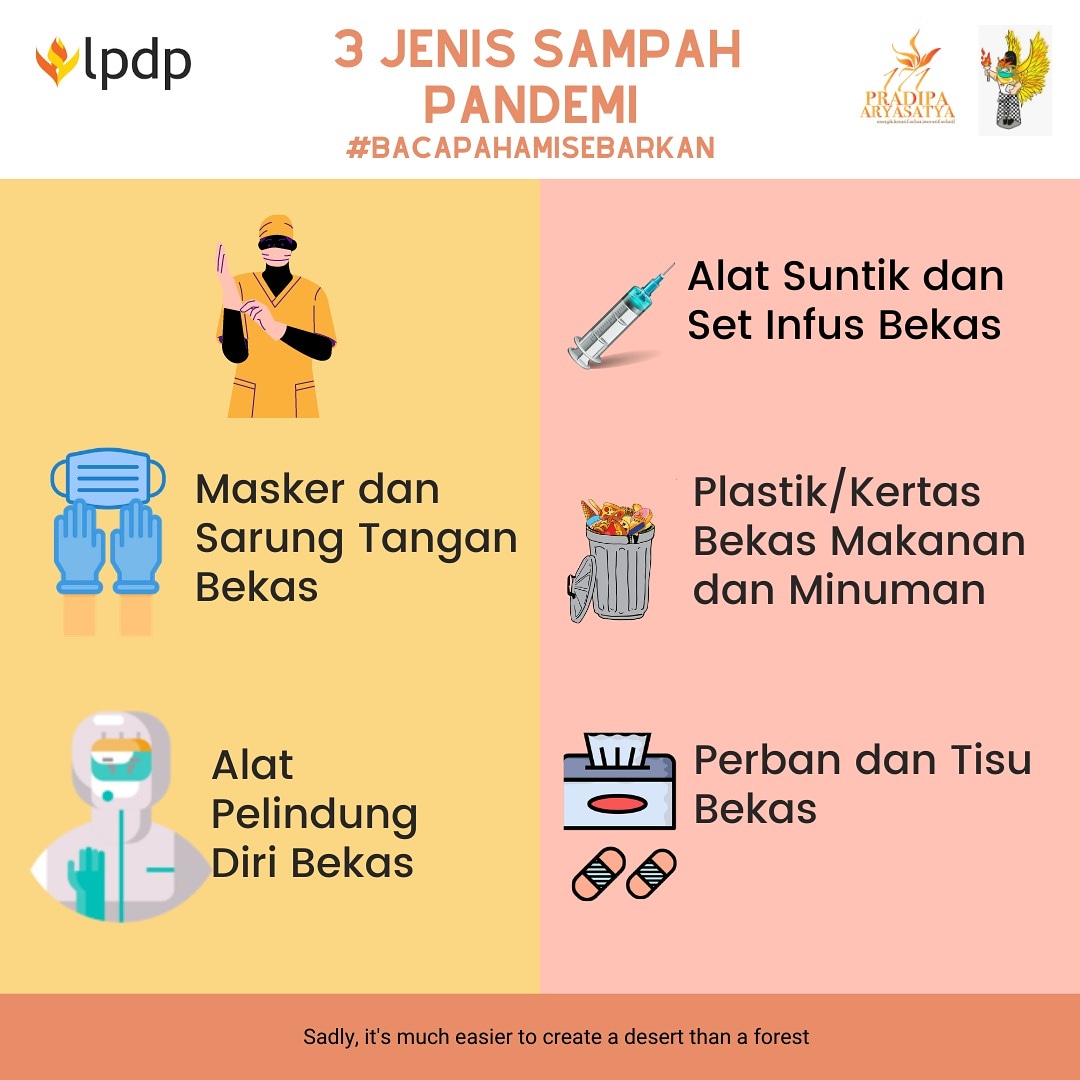 atika_wp's tweet photo. Kampanye Sosial PK Daring Angkatan 171 Pradipa Aryasatya

"Penanganan Sampah Pandemi"
@LPDP_RI
 
#DiriUntukNegeri
#AkuPastiMengabdi
#SDMUnggulIndonesiaMaju
#lpdpd
#lpdpri
#pk171
#pradipaaryasatya https://t.co/ghe44ZdNV8