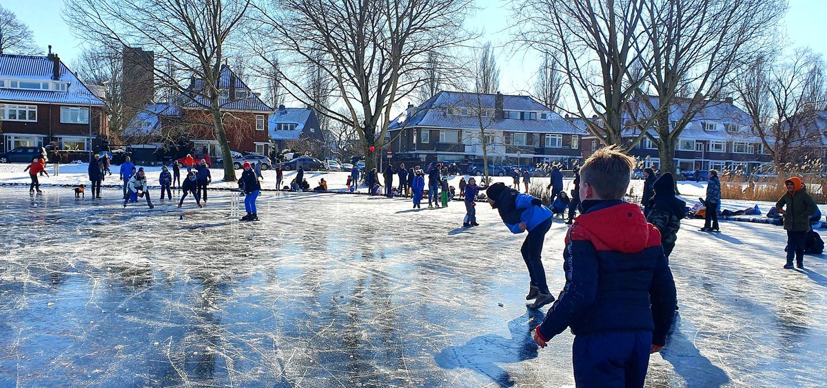 ICC's tweet photo. Talk about an ice place for some cricket ❄️

How good is this? 

📸: @VOCRotterdam https://t.co/0dCaNX9BBu