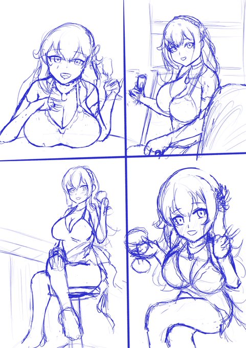Some practice sketches 