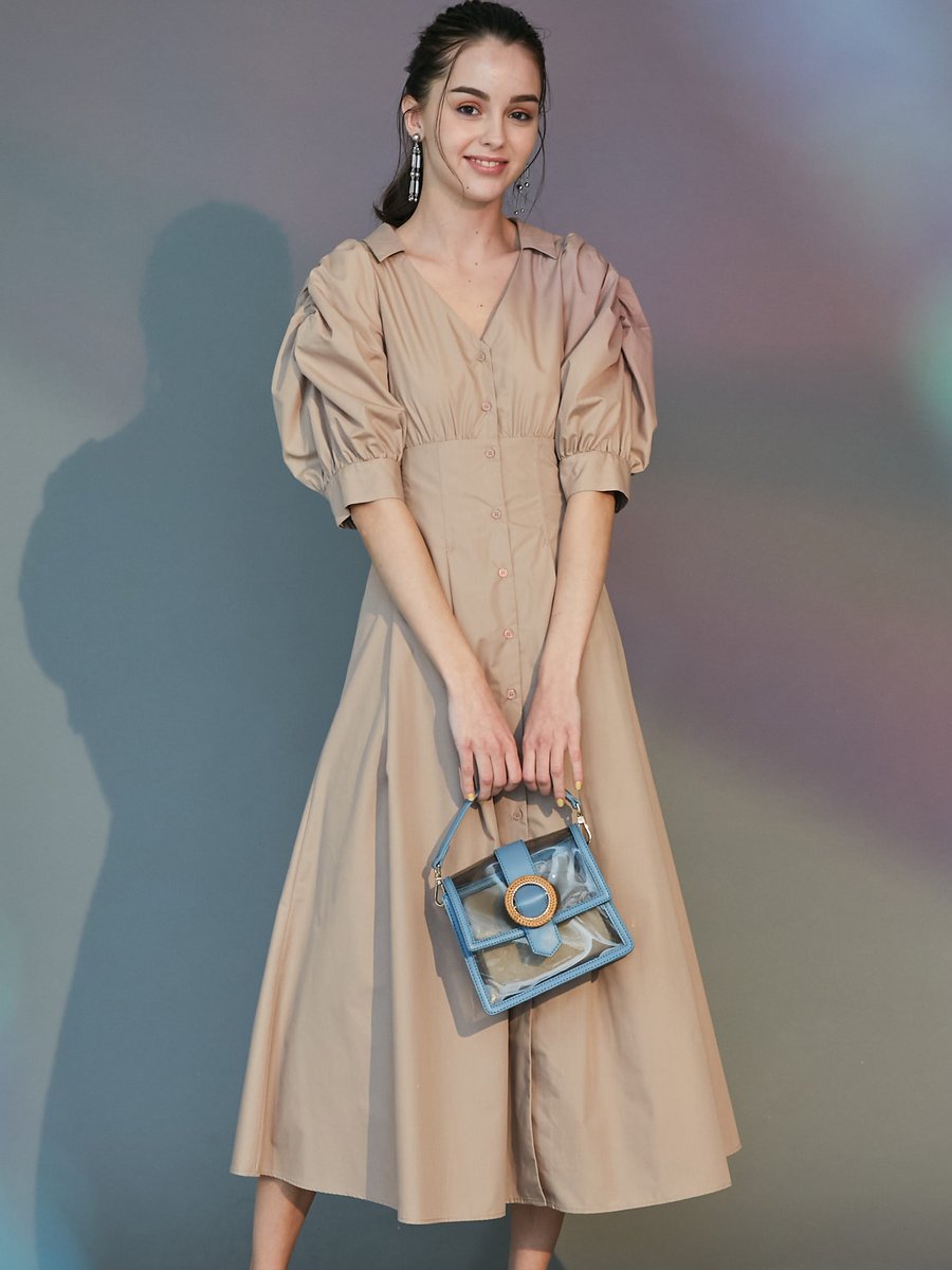 ট ইট র Mercuryduo Zozotown パスフリーブとウエストマークで 華奢見え効果抜群 抜き衿ボリュームスリーブシャツワンピース 12 100 今すぐcheck T Co Bylijehkif Mercuryduo マーキュリーデュオ T Co C8sxsd343d