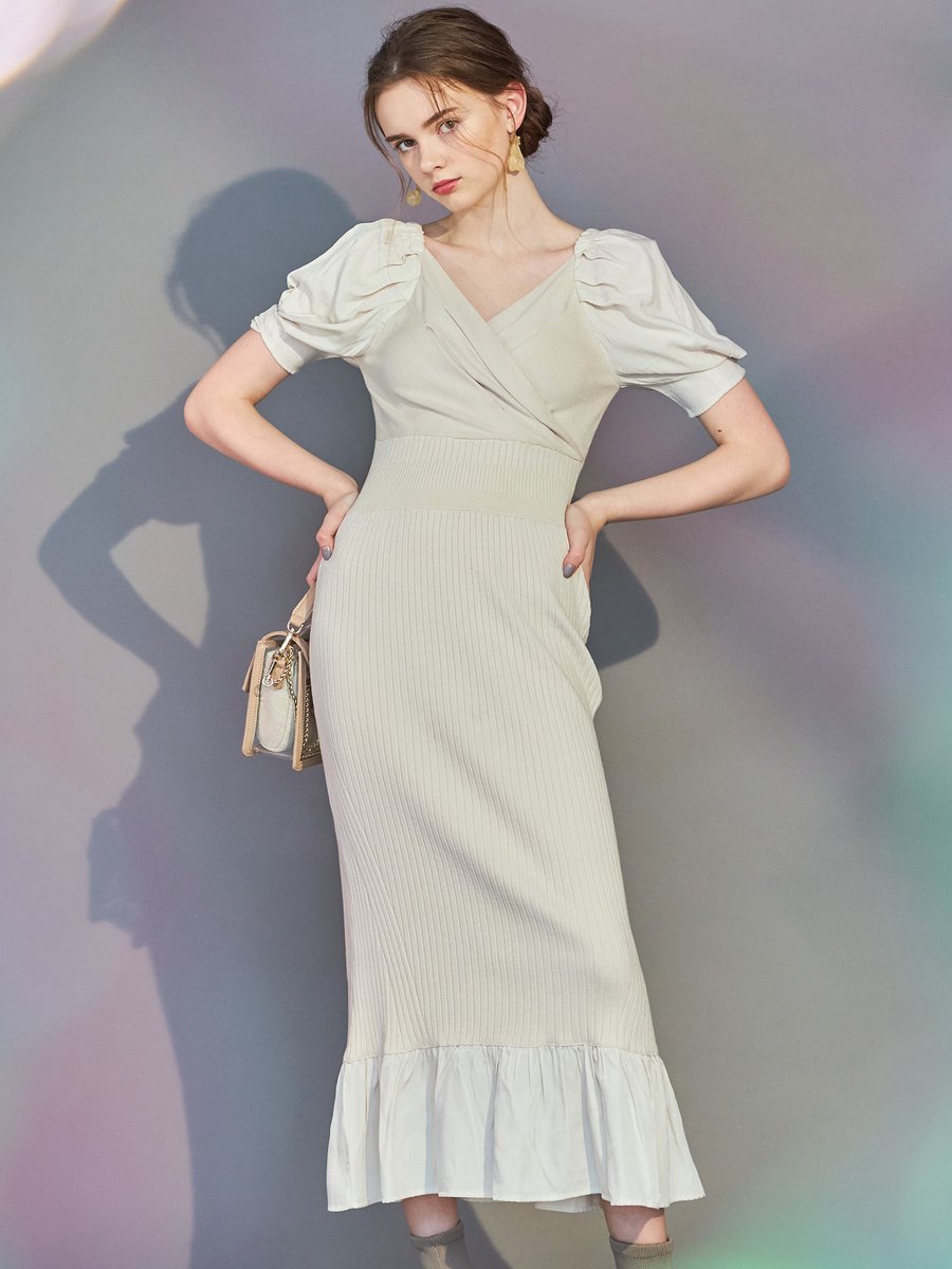ট ইট র Mercuryduo Zozotown こだわりがぎっしり詰められた 美シルエットワンピース 異素材ヘムロングニットワンピース 14 300 今すぐcheck T Co Zp2abeuwgu Mercuryduo マーキュリーデュオ