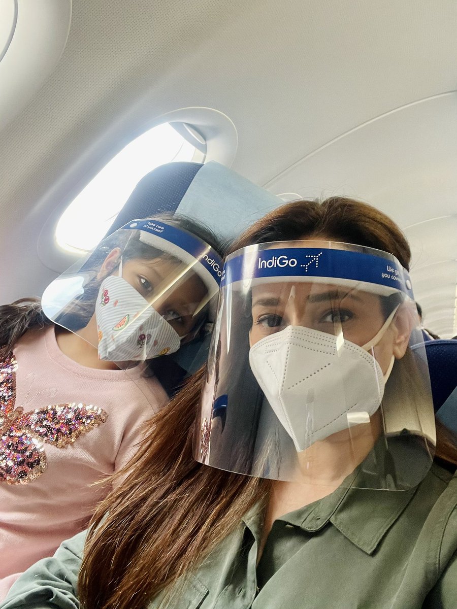 neelamkothari's tweet photo. #leancleanflyingmachine
#flyagain
#LetsIndiGo
So happy to be finally taking a family holiday... 
@IndiGo6E you kept us safe. Thank you! https://t.co/XcTQzvjmZd