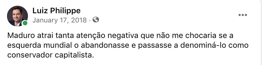 lpbragancabr's tweet photo. Em 2018 alguém no FB já dizia... https://t.co/zSaDC8fF31