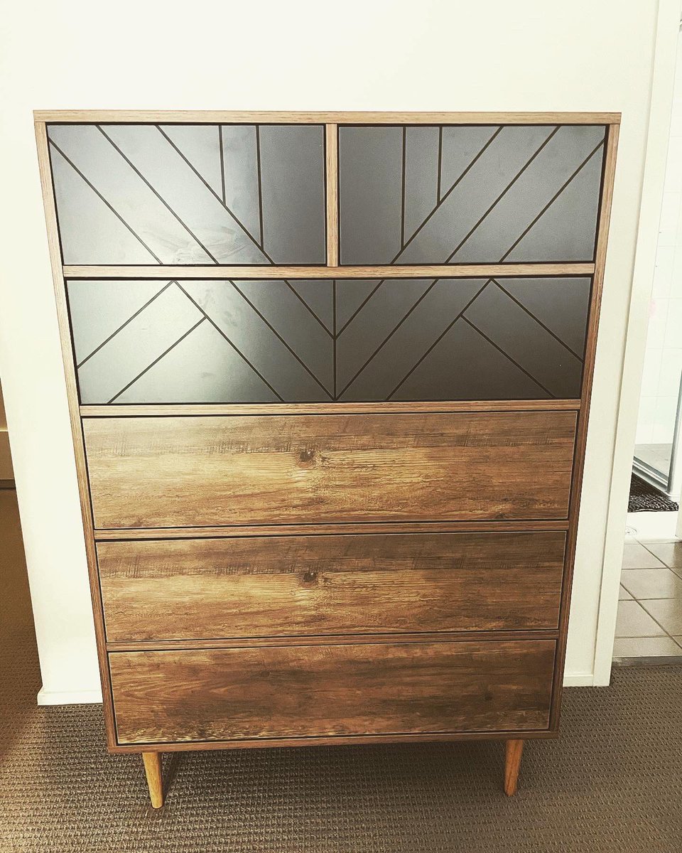 ah22ch's tweet photo. @vernflan and I love our new #bedsidetables and #tallboy from @MockaNZ !!!! It’s the #zaracollection! Lights from @Bunnings @Apple #ipads @belkin #chargers #homepod #thankyou #welovethem #shotoniphone12pro #newfurniture https://t.co/HQCWMIdauG