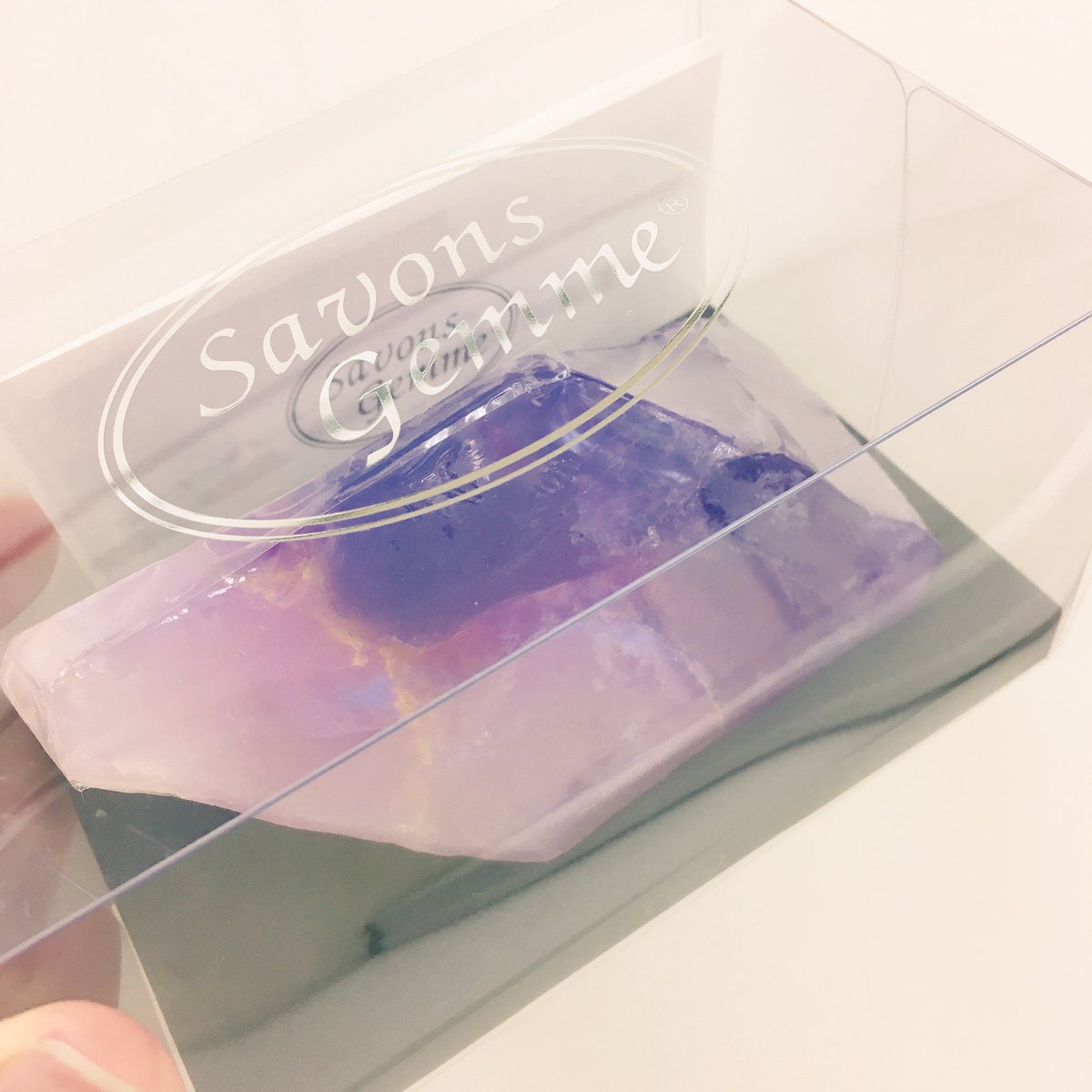 東急ハンズ渋谷店 なんて ッ 綺麗なの ッ サボンジェム は映え度1 の石鹸 贈り物にいかがでしょうか 1枚目 ローズクォーツ ミニサイズ 2 530円 税込 2枚目 アメジスト レギュラーサイズ 3 630円 税込 コスメ 星座 ハンズ渋谷 2c
