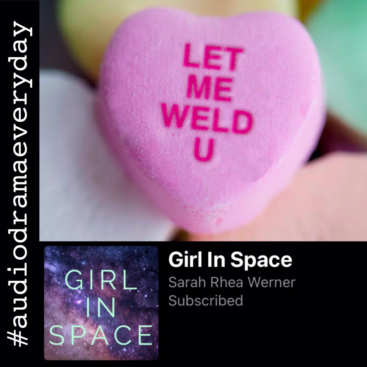 mattleong13's tweet image. #audiodramaeveryday #scriptedpodcast #audiodrama #girlinspace #SarahRheaWarner @SarahRheaWarner @girlinspacepodcast