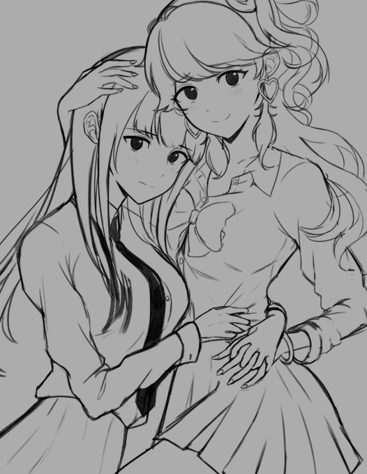 A #takamori wip of the results of my brainworms from the other night :')

??? 