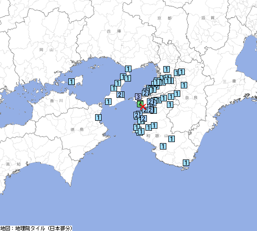 和歌山 県 地震