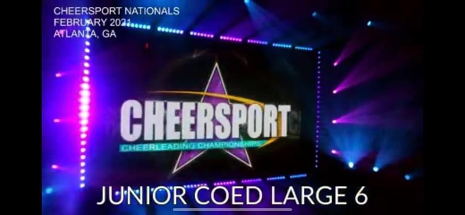 Amazing weekend in Atlanta for Jr Jaws - your Cheersport 2021 National Champions!! #undefeated