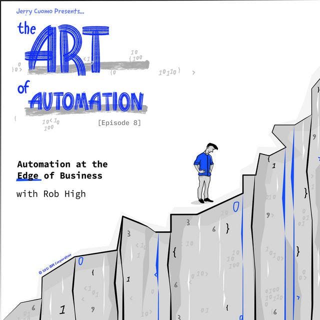 jason_gartner's tweet photo. Episode 8 of the Art of Automation podcast is here! Jerry is joined by IBM Fellow and VP/CTO of IBM Edge Computing, Rob High. They discuss how edge computing keeps businesses relevant in the "digital NOW age," by lowering latency in decision making &amp;... https://t.co/tXszou2I7K https://t.co/cRTW6Wt7bc