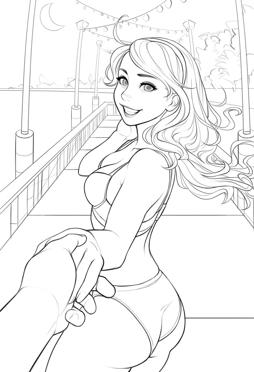 tsuaii's tweet photo. ✨The Sketch✨The Final https://t.co/6c0Bgiq6dG