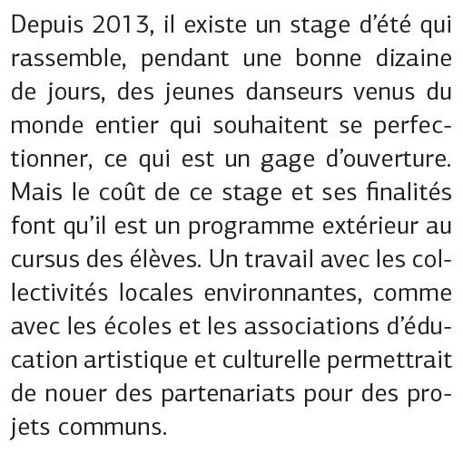 Et il insiste : aller vers les élèves pour lutter contre l'impact des stéréotypes, s'organiser avec les organisations locales, revoir la place de l'enseignement musical, offrir l'accompagnement nécessaires au plus défavorisés, mener des programmes de démocratisation culturelle…