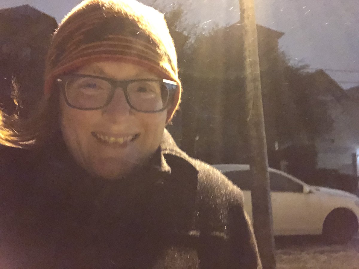 Laugh all you want, but I’m walking in the snow!! #houwx