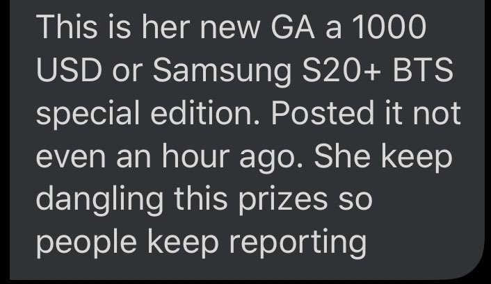 they’re paying people for a HITLIST and dangling BTS-related prizes to get people to report army accounts, WTF. y’all we need to get rid of them.