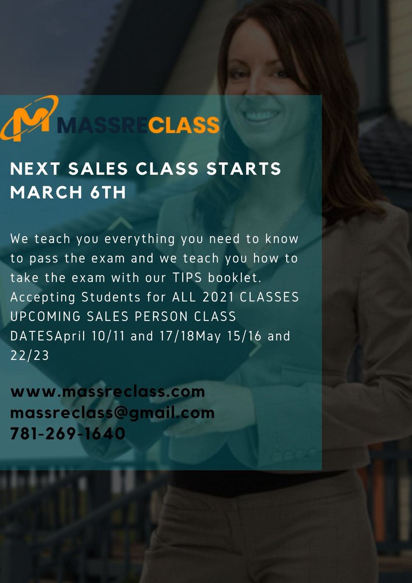 Accelerated Real Estate School (ClassMassre) Twitter