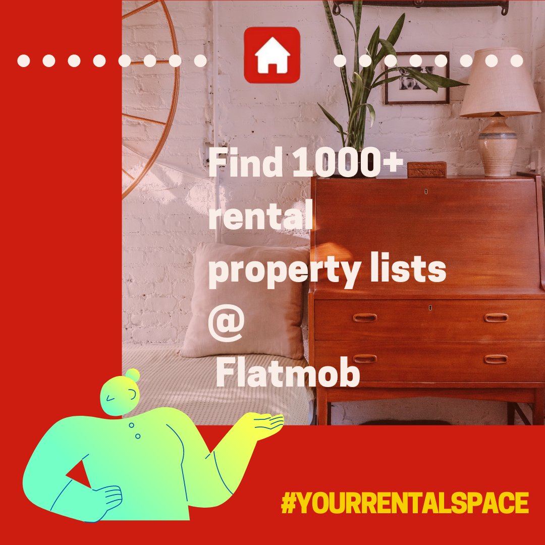 Flatmob_App's tweet photo. Flatmob lists 1000+ great rental properties for you to look through and select which suits you the best.
#staytuned #flatmob #yourrentalspace
#rentalhome #workspace #comingupsoon #flatonrent #homeonrent #onrent #gobal #nobrokeragehomes https://t.co/eQM8w0gemA