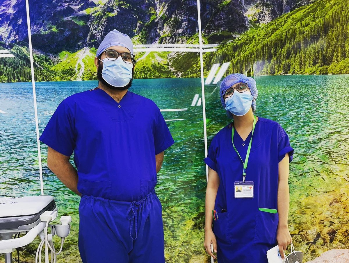 KaleemSAhmed's tweet image. “The chapter you’re learning today, is going to save someone’s life tomorrow. Pay attention.” 
Last clinic... Last OR... Last rotation exam... as a #MedStudent. 
@AKUGlobal it’s been real ✅ 
#beginningoftheend #MedTwitter #MedStudentTwitter 

(Masks only removed for the photo)